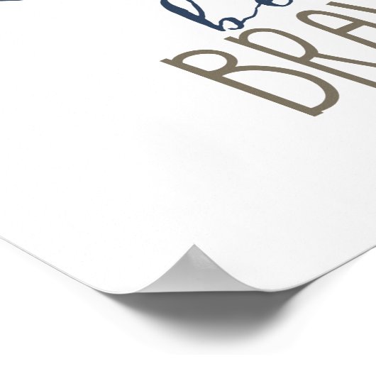 Wees moedig poster (Hoek)