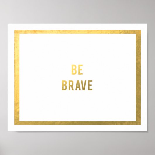 Wees moedig poster (Voorkant)