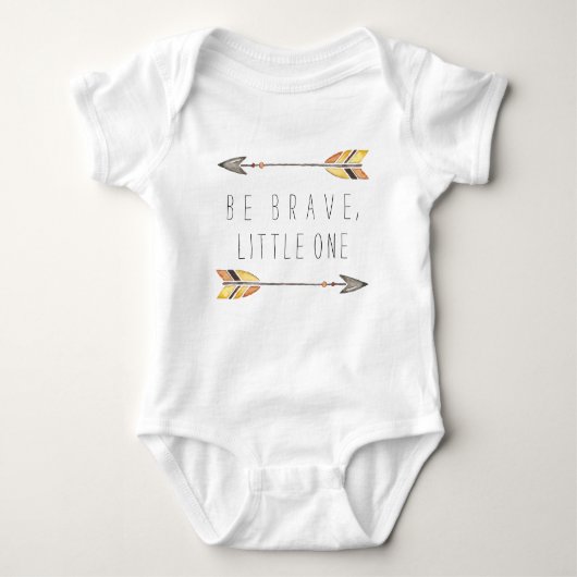 Wees moedig Tribal Arrow Romper (Voorkant)
