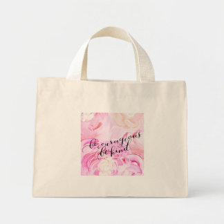 Wees moedig, wees aardig Canvas tas