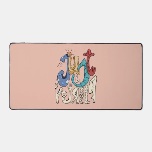 Wees moedig, wees jezelf: wees jezelf bureaumat (Voorkant)