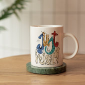 Wees moedig, wees jezelf: wees jezelf koffiemok