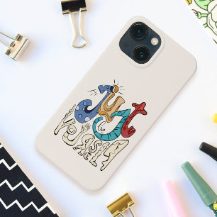 Wees moedig, wees jezelf: wees jezelf - Motivatie Case-Mate iPhone Case