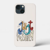 Wees moedig, wees jezelf: wees jezelf - Motivatie Case-Mate iPhone Case (Achterkant)