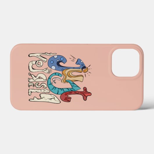 Wees moedig, wees jezelf: wees jezelf - Motivatie Case-Mate iPhone Case (Achterkant (horizontaal))