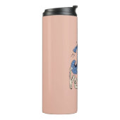 Wees moedig, wees jezelf: wees jezelf - Motivatie Thermosbeker (Gedraaid links)