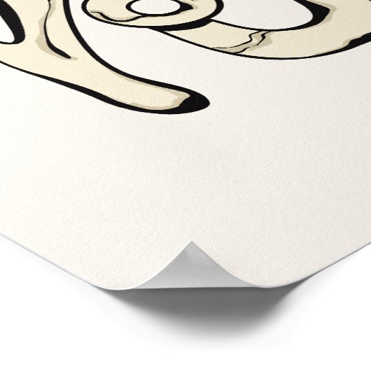 Wees moedig, wees jezelf: wees jezelf poster (Hoek)