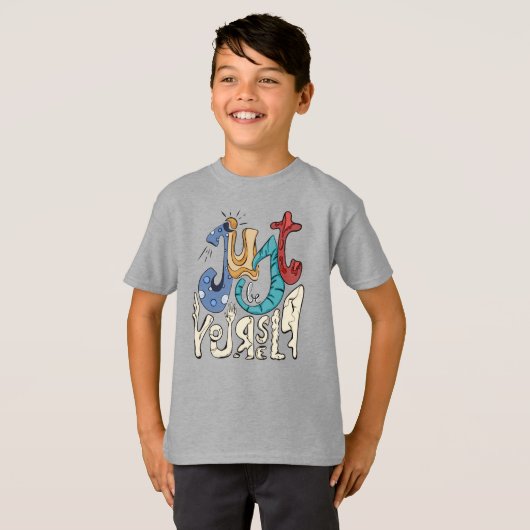 Wees moedig, wees jezelf: wees jezelf t-shirt (Voorkant volledig)