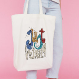Wees moedig, wees jezelf: wees jezelf tote bag