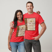 Wees moedig, wees moedig t-shirt (Unisex)