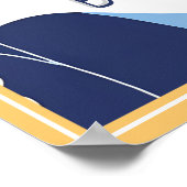 Wees moedig, wees moedig, wees Inspirerend Motivat Poster (Hoek)