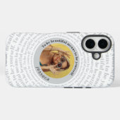 Wees mooi Wees jezelf aangepaste foto Case-Mate iPhone Case (Achterkant (horizontaal))