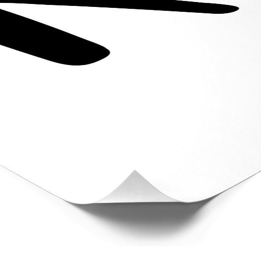 Wees Motivatie vierkant Poster (Hoek)