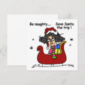 Wees Naughty (Voorkant / Achterkant)