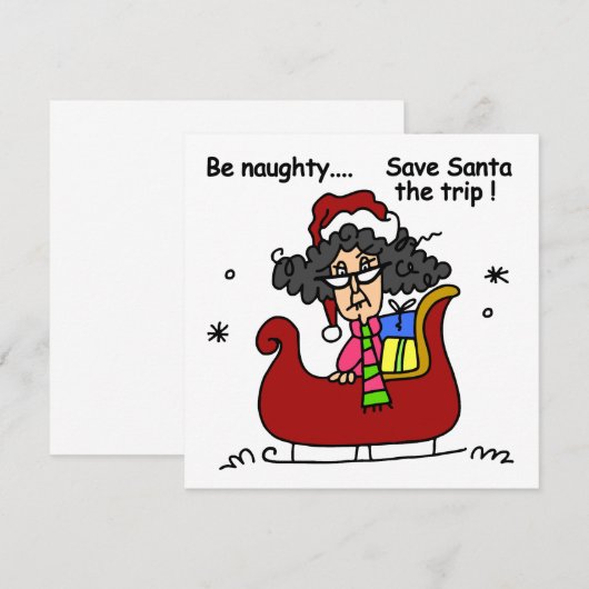 Wees Naughty (Voorkant / Achterkant)