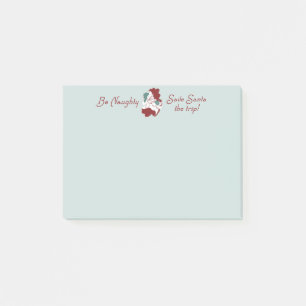 Wees Naughty en bespaar de kerstman Post-it® Notes