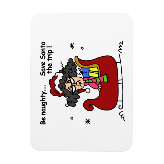 Wees Naughty Magneet (Verticaal)