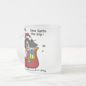 Wees Naughty Matglas Koffiemok (Voorkant links)