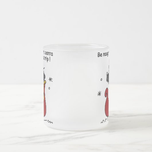 Wees Naughty Matglas Koffiemok (Center)