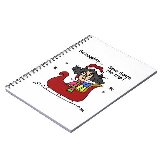 Wees Naughty Notitieboek (Linkerzijde)