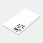 Wees Naughty Post-it® Notes (Schuin)