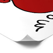 Wees Naughty Poster (Hoek)