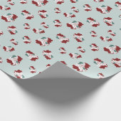 Wees Naughty Santa Cadeaupapier (Hoek)