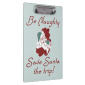 Wees Naughty Santa Klembord (Rechts)