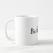 Wees nederige koffie-mok koffiemok (Links)