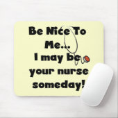 Wees Nice zuster Tshirts en cadeaus Muismat (Met muis)