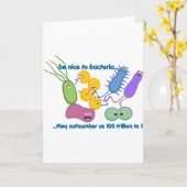 Wees Nicer in bacteriën Kaart (Gele Bloem)