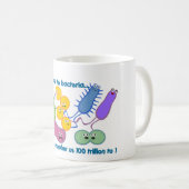 Wees Nicer in bacteriën Koffiemok (Voorkant rechts)