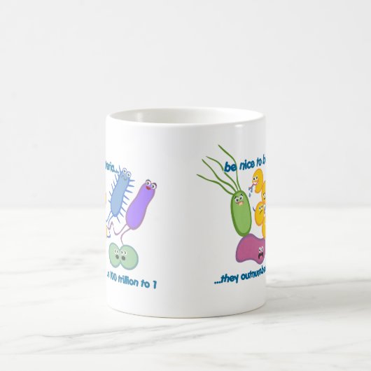 Wees Nicer in bacteriën Koffiemok (Center)