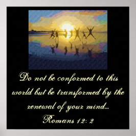 Wees niet... Afdrukken Poster