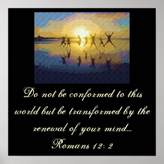 Wees niet... Afdrukken Poster (Voorkant)