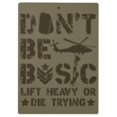 Wees niet alleen: Hefboomgaard of wasklembord Klembord (Achterkant)