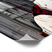 Wees niet bang | AI Art Poster (Hoek)