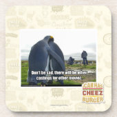 Wees niet bang bier onderzetter (Voorkant)