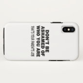 Wees niet bang Case-Mate iPhone case (Achterkant (horizontaal))