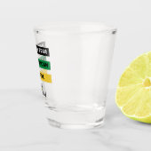 Wees niet bang dat de Jamaicaan hier is. Shot Glas (Rechts)
