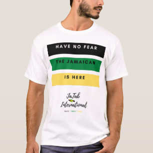Wees niet bang dat de Jamaicaan hier is. T-shirt