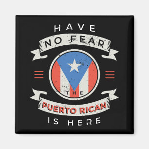 Wees niet bang dat de Puerto Ricaanse is hier grap Magneet