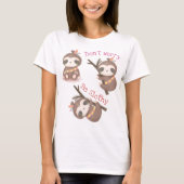 Wees niet bang dat je een slapende T-shirt bent (Voorkant)