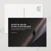 Wees niet bang (Deuteronomie 31:8) Briefkaart (Voorkant / Achterkant)