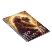 Wees niet bang Deuteronomium 31:8 Notitieboek (Rechterzijde)