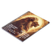 Wees niet bang Deuteronomium 31:8 Notitieboek (Linkerzijde)