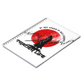 Wees niet bang | handelsmotivatie | samoerai notitieboek (Linkerzijde)