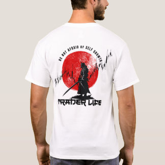 Wees niet bang | Handelsmotivatie | Samurai T-shirt