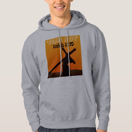 ''Wees niet bang'' Hoodie (Voorkant)