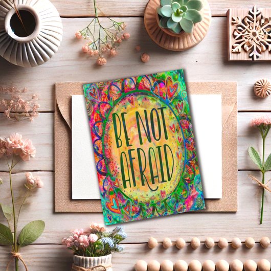 'Wees niet bang' Kaart